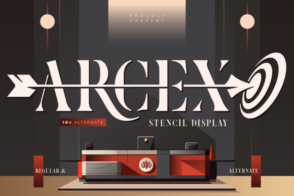 Arcex: A Practical Guide to Using Bold Stencil Typography Effectively