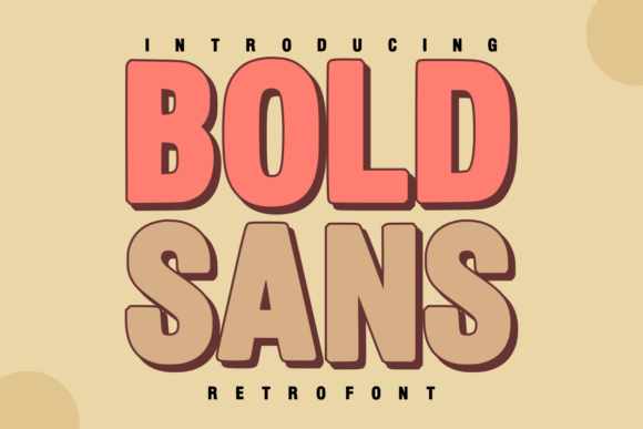 Bold Sans: Merging Retro Groovy Aesthetics with Modern Design Utility