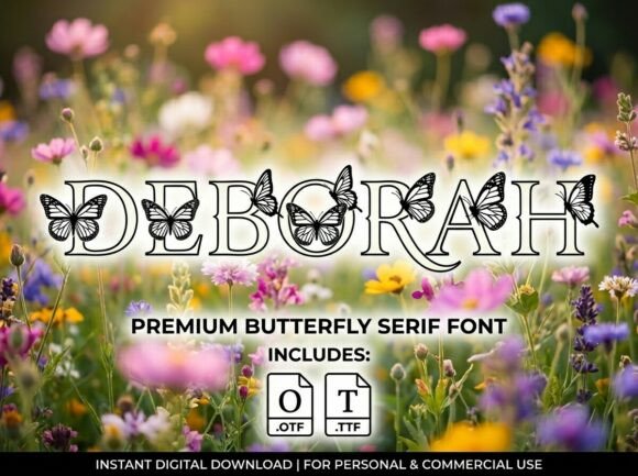 Deborah and This Font: Mastering the Art of Uppercase Display Typography
