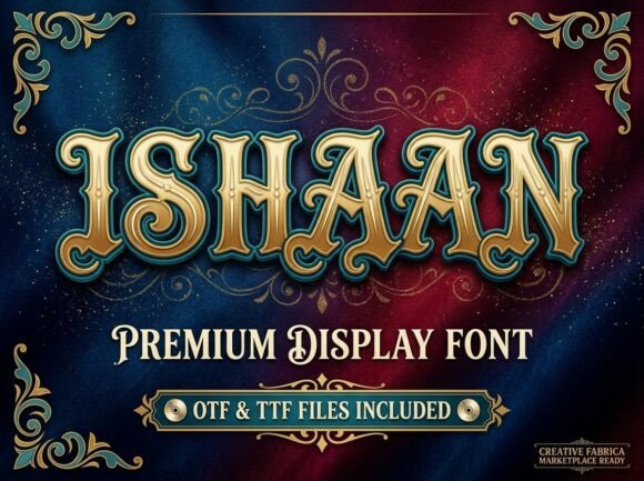 Ishaan Font: Elevating Luxury Brand Identity