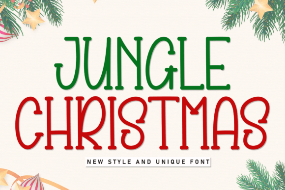 Jungle Christmas: Strategic Typography for Seasonal Brand Identity