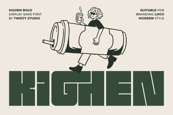 Kighen Font: Bold Clarity for Modern Brand Identity