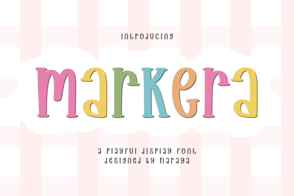 Markera: A Playful Handwriting Font for Creators