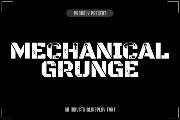 Mechanical Grunge: Engineering Authenticity Through Industrial Typography