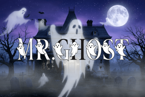 Mr Ghost: A Boo-tiful Font for Sweet and Spooky Designs