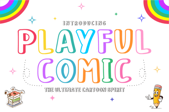 Playful Comic: Elevating Modern Design with Whimsical Typography