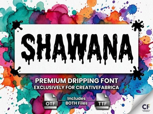 Shawana: Strategic Application of Fluid Display Typography