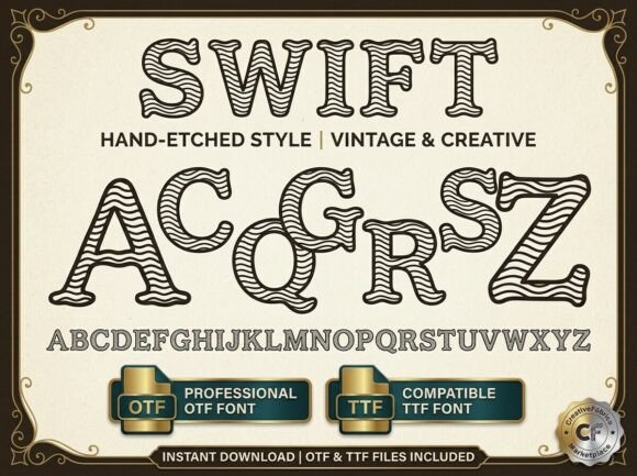 Swift: Bringing the Soul of Hand-Engraved Typography to Modern Design