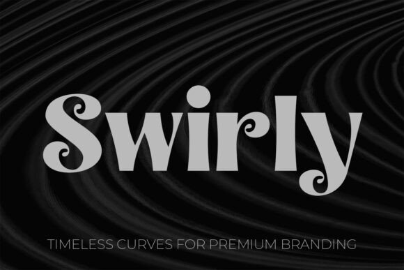 Swirly: Elevating Design with Premium Decorative Serif Typography