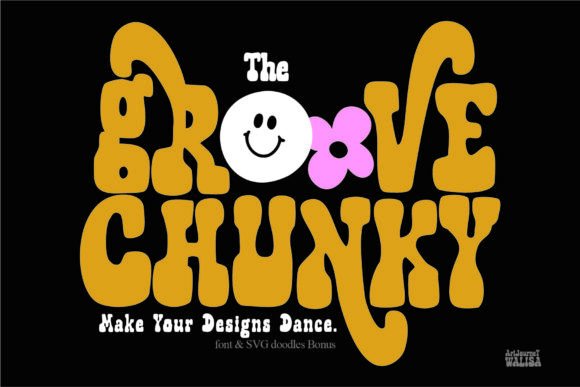The Groove Chunky: Bringing Retro Display Typography to Modern Creative Projects