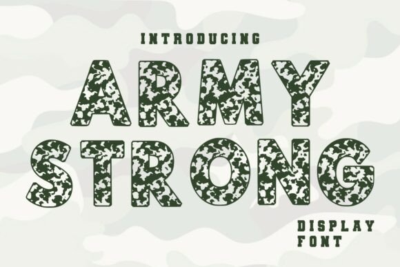 Understanding Army Strong: The Power of Camouflage Typography in Modern Design