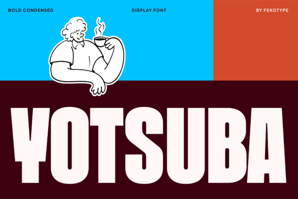 Yotsuba: A Bold Condensed Font for High-Impact Design